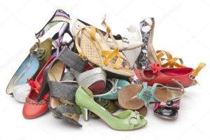 All types of womens shoes today we are learning