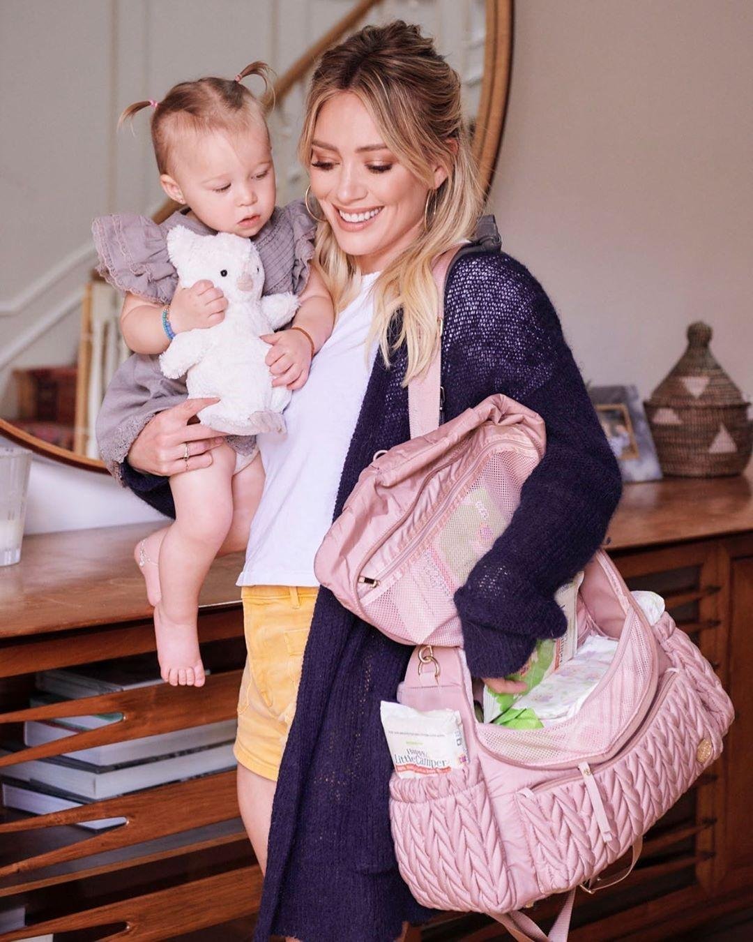 Actress Hilary Duff spoke about her everyday life as a
