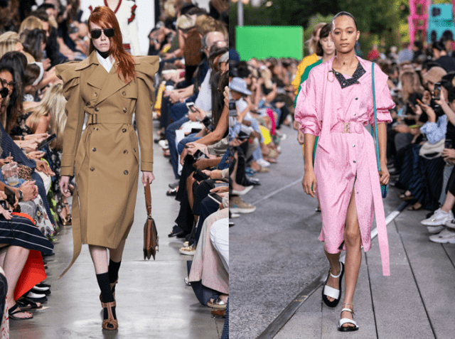 Fashionable trench coats for fall 2019