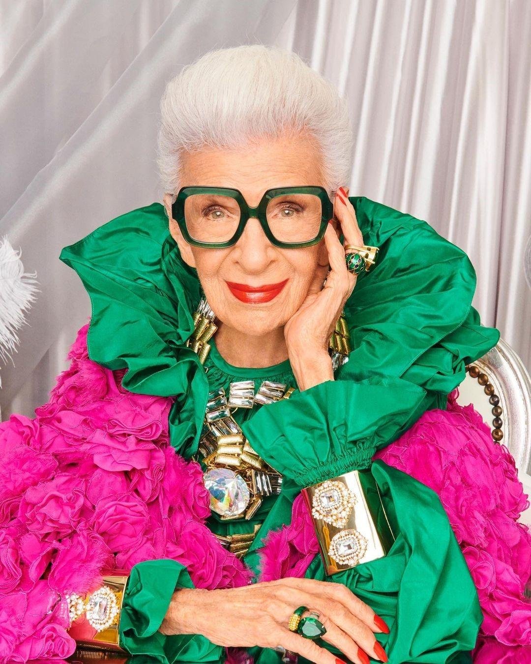 Interview with 100 year old style icon Iris Apfel