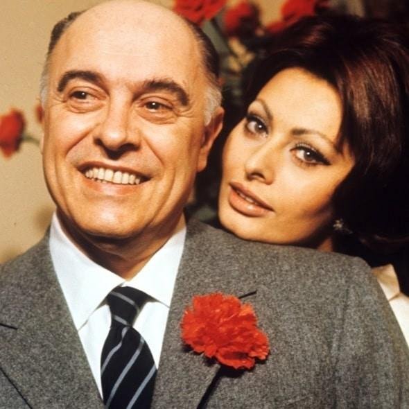Love stories of Sophia Loren and Carlo Ponti Juliet Masina