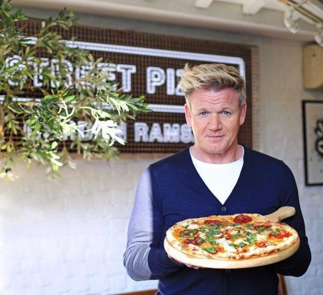 Why does Gordon Ramsay wear his pants for his son