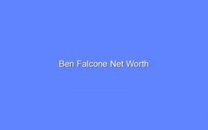 ben falcone net worth 14063