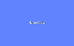 hamroclass 15266
