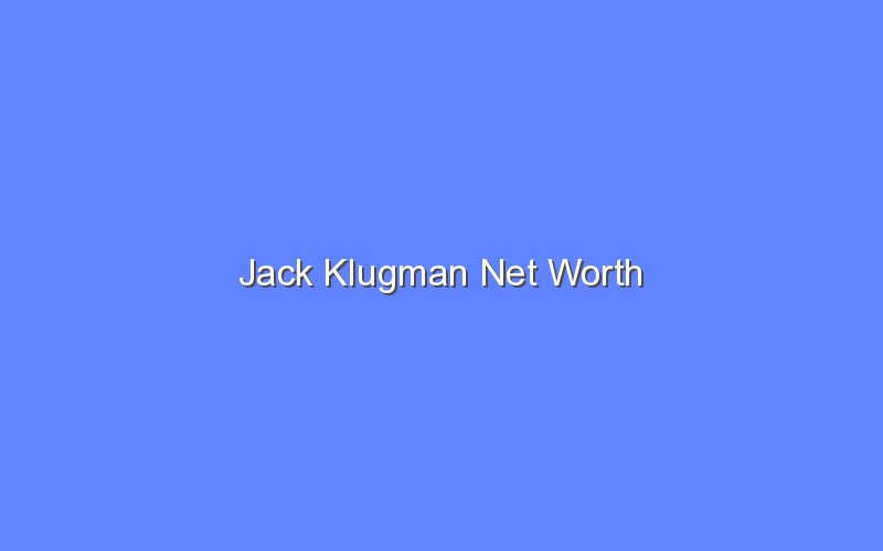 jack klugman net worth 14885 1