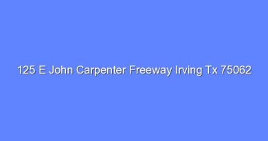 125 e john carpenter freeway irving tx 75062 7774