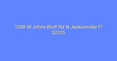 1309 st johns bluff rd n jacksonville fl 32225 9255