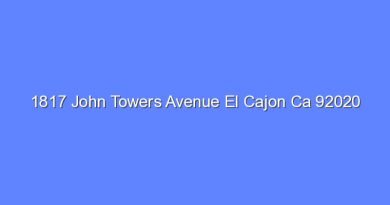 1817 john towers avenue el cajon ca 92020 11160