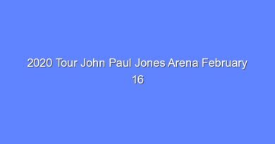 2020 tour john paul jones arena february 16 9303