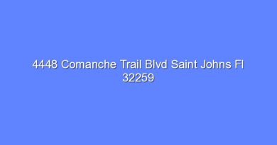 4448 comanche trail blvd saint johns fl 32259 7803