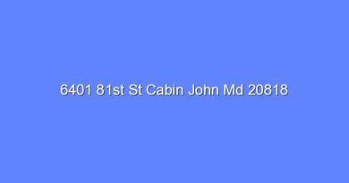6401 81st st cabin john md 20818 11203