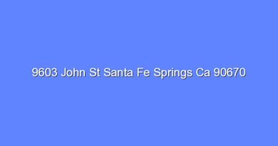 9603 john st santa fe springs ca 90670 9347
