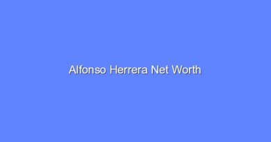 alfonso herrera net worth 16219