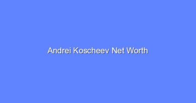 andrei koscheev net worth 16244