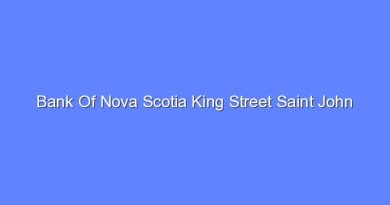bank of nova scotia king street saint john 11281