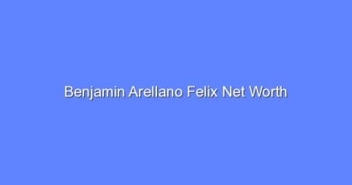 benjamin arellano felix net worth 16269
