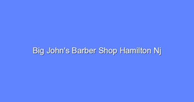 big johns barber shop hamilton nj 11298