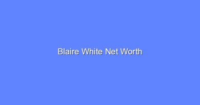 blaire white net worth 16290