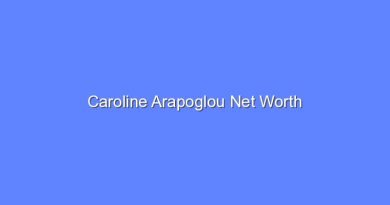 caroline arapoglou net worth 20258 1