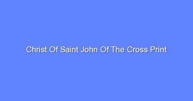 christ of saint john of the cross print 11366