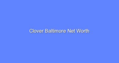 clover baltimore net worth 16362