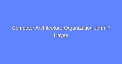 computer architecture organization john p hayes pdf free 11397