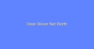 dean slover net worth 20490