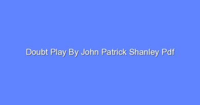 doubt play by john patrick shanley pdf 7971