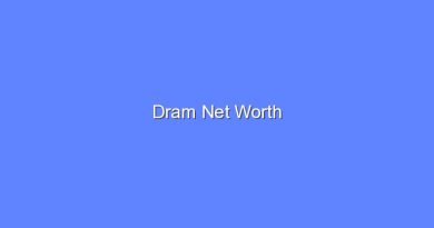 dram net worth 20568