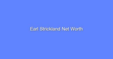 earl strickland net worth 20574