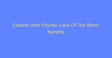 edward john poynter cave of the storm nymphs 11468