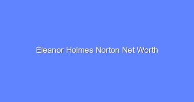 eleanor holmes norton net worth 15803