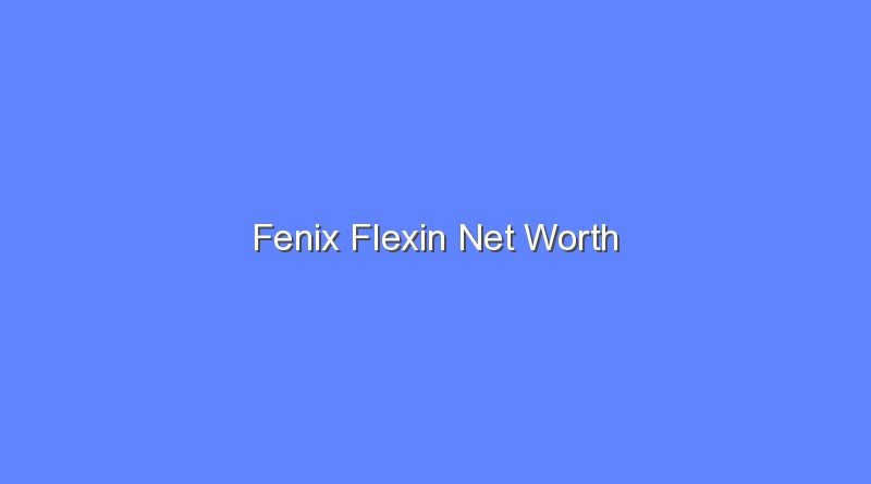 fenix flexin net worth 16505