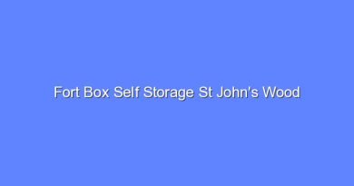 fort box self storage st johns wood 11566