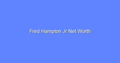 fred hampton jr net worth 16511