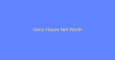 geno hayes net worth 16524