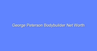 george peterson bodybuilder net worth 16530