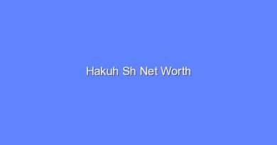 hakuh sh net worth 15779