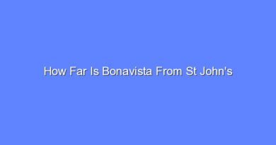 how far is bonavista from st johns 9704