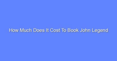 how much does it cost to book john legend 11673