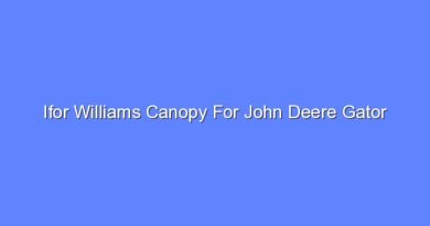 ifor williams canopy for john deere gator 9771