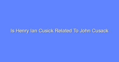 is henry ian cusick related to john cusack 7642