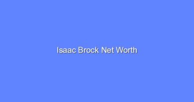 isaac brock net worth 16579