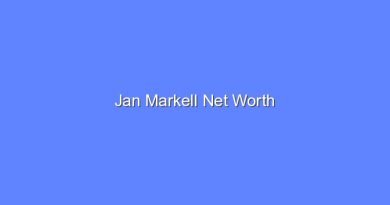 jan markell net worth 16600