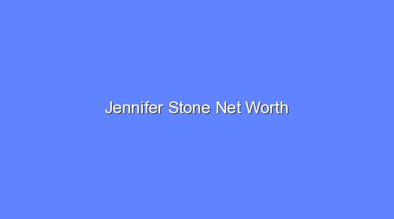 jennifer stone net worth 16612