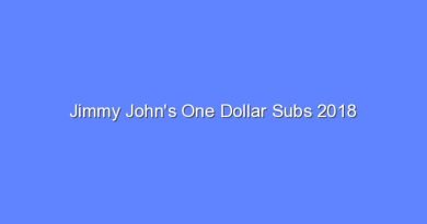 jimmy johns one dollar subs 2018 8180