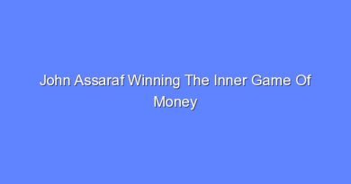 john assaraf winning the inner game of money 11757