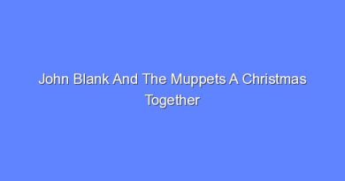 john blank and the muppets a christmas together 11781