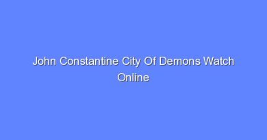 john constantine city of demons watch online 9878