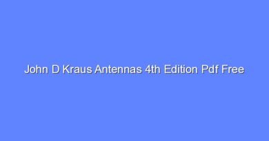 john d kraus antennas 4th edition pdf free download 11837
